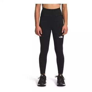 NWOT Girls' The North Face Never Stop Tights (Black,  M 10/12)